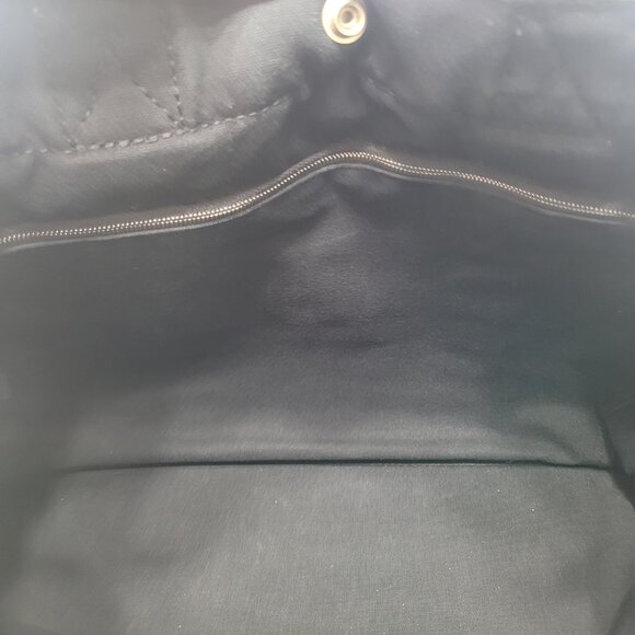 Hermes Canvas Fourre Tout MM Canvas Tote Bag Black - Picture 10 of 15